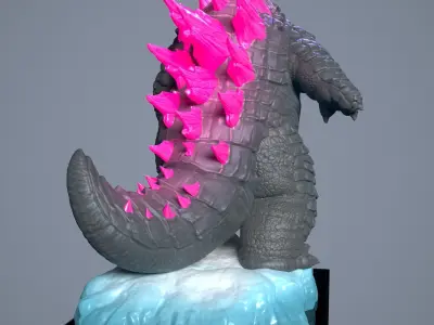 Godzilla Mini 3D print model