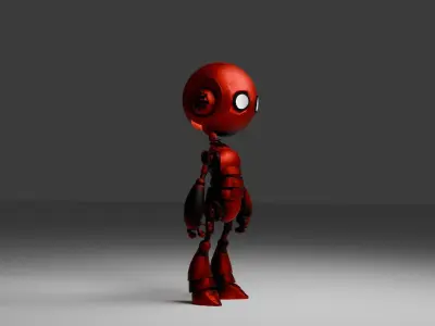 Robot Free 3D model 7