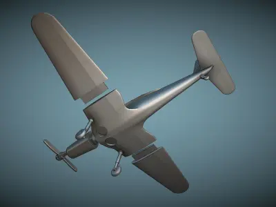 Arado Ar-96 - 3D Printable Model 3D print model