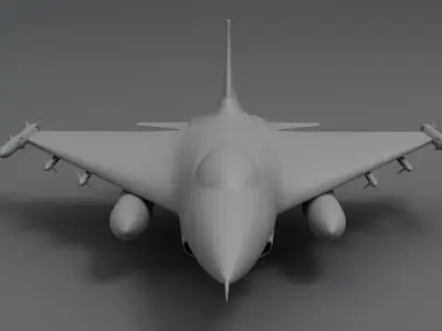 F16 Fighter Plane Free 3D model