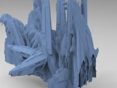 Genma Ruin 2  3D model