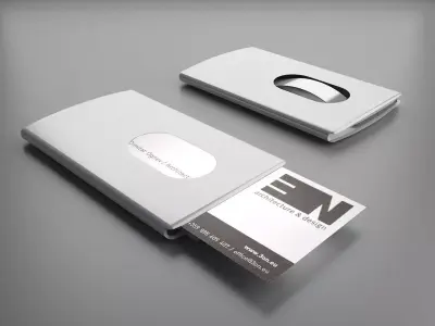 TROIKA card holder 3D model
