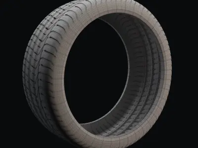 P Zero Tyre 3D model