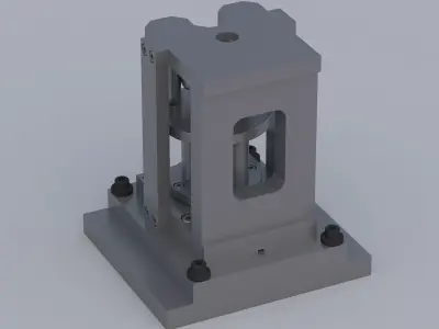 Drilling assembly machine 3D model