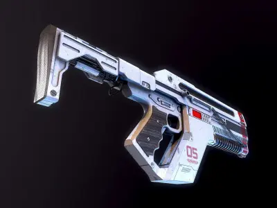 F44AA Pulse Rifle Alien Romulus 3D model