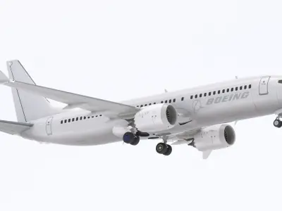 Boeing 737-800 MAX Collection 3D model