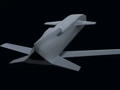 LongShot UCAV 3D model