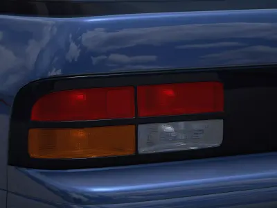 RX7 FC S4 Tail Lights 3D model