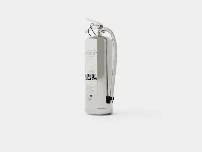Fire Extinguisher Low-poly 3D model 53
