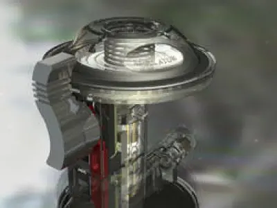 Gas Regulator Free 3D model