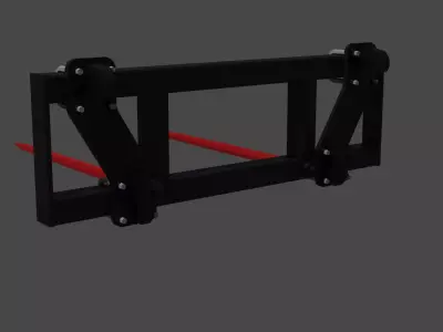 Low-poly Fleming Bale Spike 3D Model Low-poly 3D model Low-poly 3D model