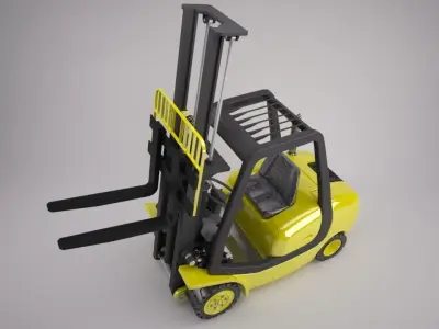 Forklift Truck Model 3D model