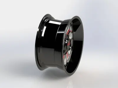 Cast rim Moto Metal-MO999 3D model