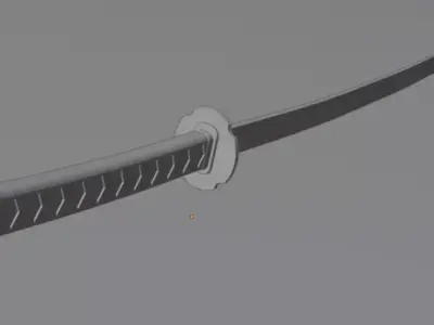 Shadow Katana 3D model