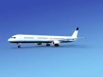 Boeing 757-300 Corporate 5 3D model