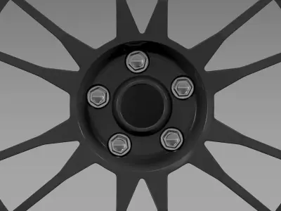 Toyota GT 86 Cup Edition rim 3D model