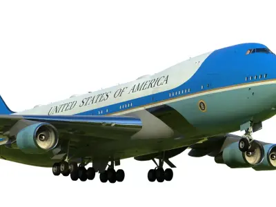 Air Force One Boeing VC-25 3D model