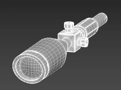 Telescopic Sniper 3D model