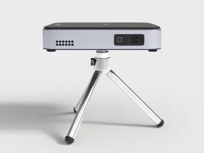 MINI PROJECTOR WITH ANDROID TV Low-poly 3D model