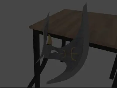  Fantasy Axe 3D model