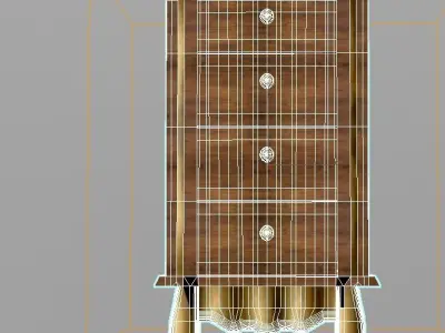 3D  Jewelry Armoire Free 3D print model