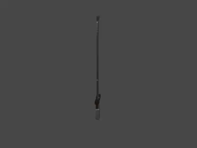 Low-Poly Stylized Sword Free low-poly 3D model