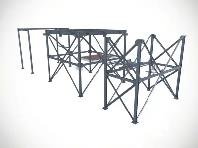 Construction Site Assets Low-poly 3D model purchase