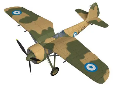 PZL P24f 3D model