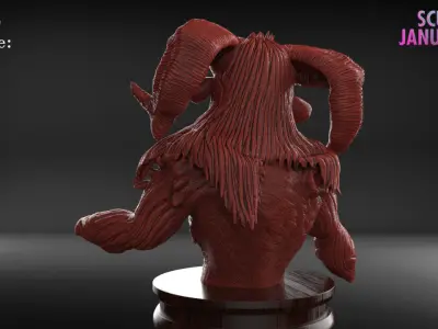 Pan Sculpture Timelapse And Model 3D print model