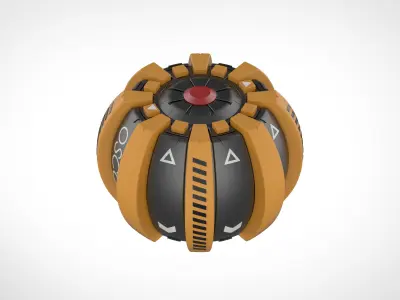 Pumpkin bomb from the movie The Amazing Spider - Man 2012 3D print model