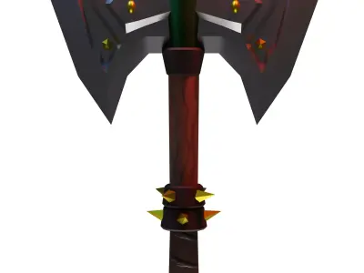Game Assets Ax Model Low-poly 3D model