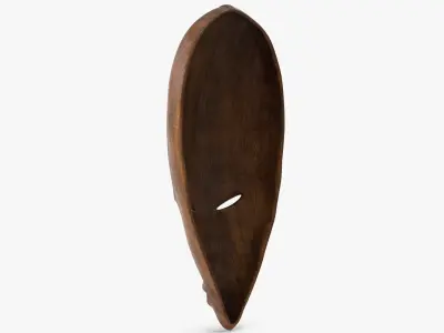  African Nigeria Mask 2 Wood 