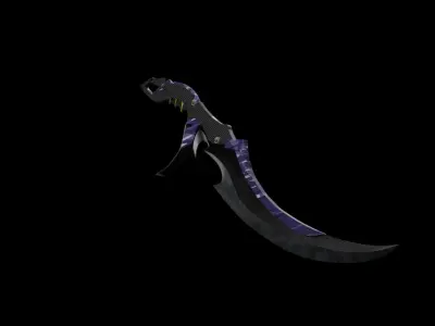 MINI SWORD Low-poly 3D model