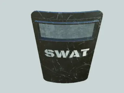Swat Shield 3D model