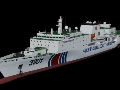 China Coast Guard 3901 CCGS 3901 China Coast Guard South  3D model