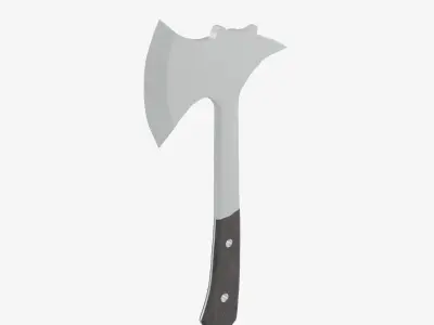 Survival Iron Axe 01 Low-poly 3D model