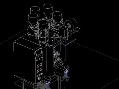 packaging machine 3D model purchase