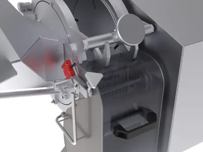 Dicer  Food Processing Machine  Industrial Machine 3D model