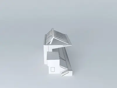 The stadium hotels and accommodation Free 3D model