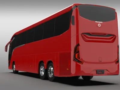 Marcopolo G8 1200 Bus 3D model