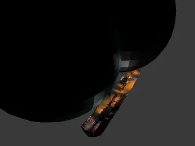 flying aircraft 3D model