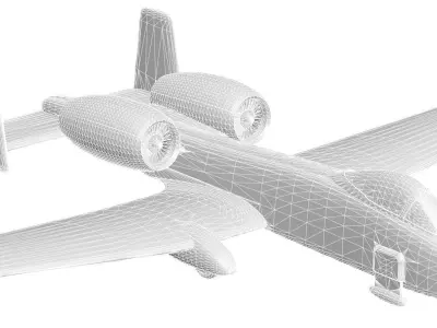 Aircraft 12 3D model
