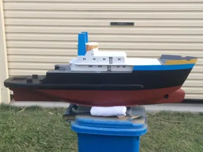 Remote Controlled Smit London Ocean Tug 3D print model 3D print model
