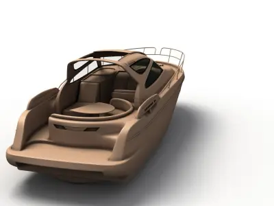 Jeanneau Prestige 34 Yacht 3D model