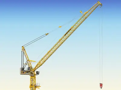  Tower Cranes LIEBHERR Set 