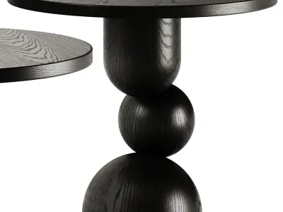 Barbara Coffee Table by Fico 3D model