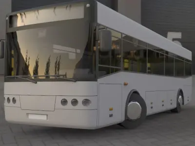 Urban Bus 3D model