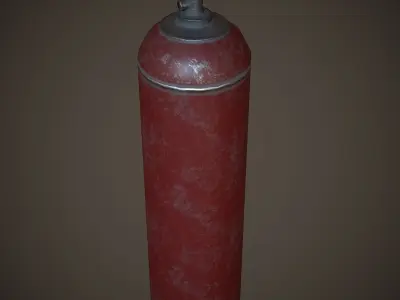 Balloon PBR Low Poly spray can Low-poly 3D model