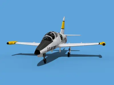 Aero Vodochody L-39C Albatross V21 3D model
