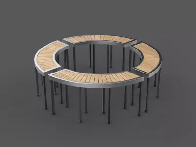 Sidewalk  System  3D model